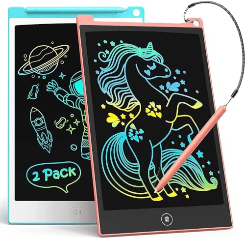 Kid Toys 3 Packs Lcd Writing Tablet, Colorful Toddler Drawing Pad