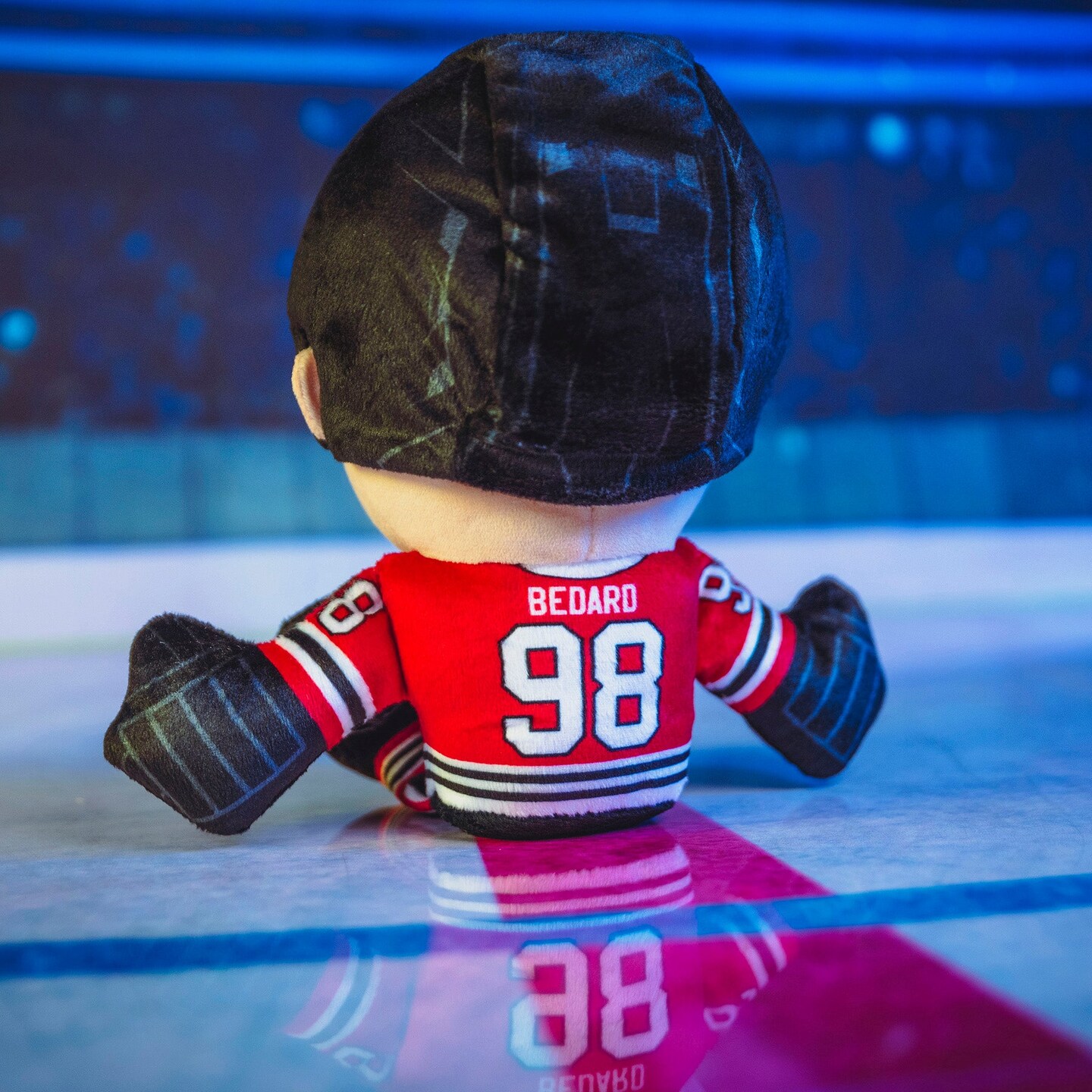 Bleacher Creatures Chicago Blackhawks Connor Bedard 8" Kuricha Sitting Plush