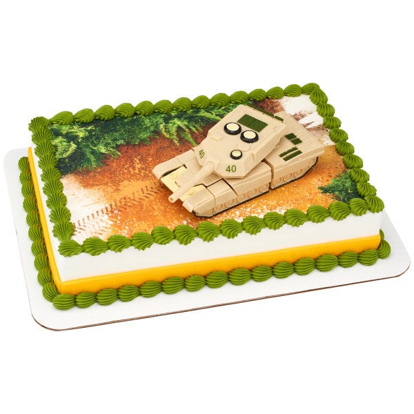 Birthday Cake Stock Photo - Download Image Now - Armored Tank, Cake, 8-9  Years - iStock