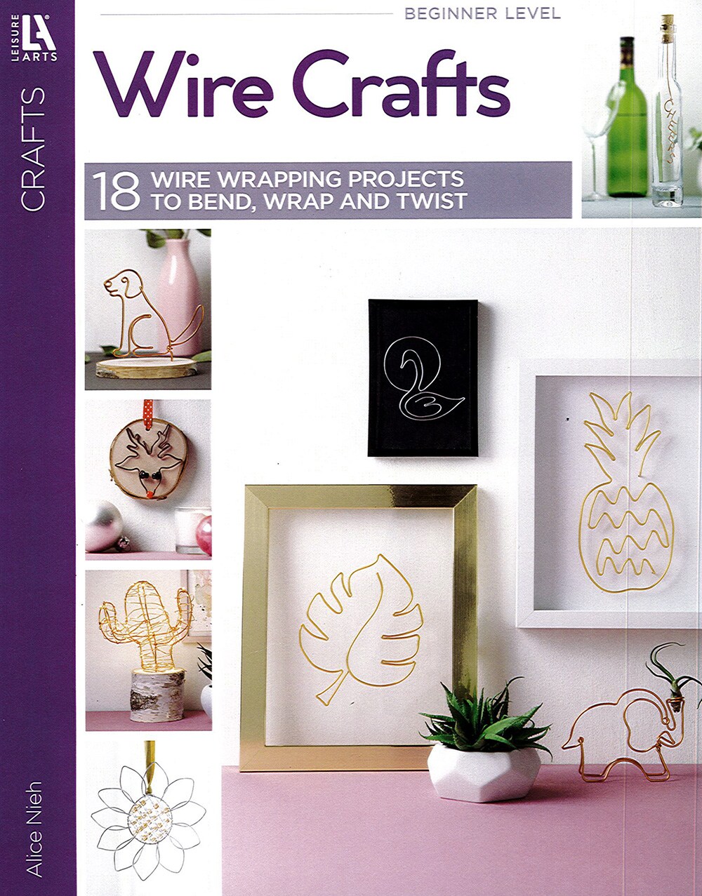 Leisure Arts Wire Crafts Crafting Book