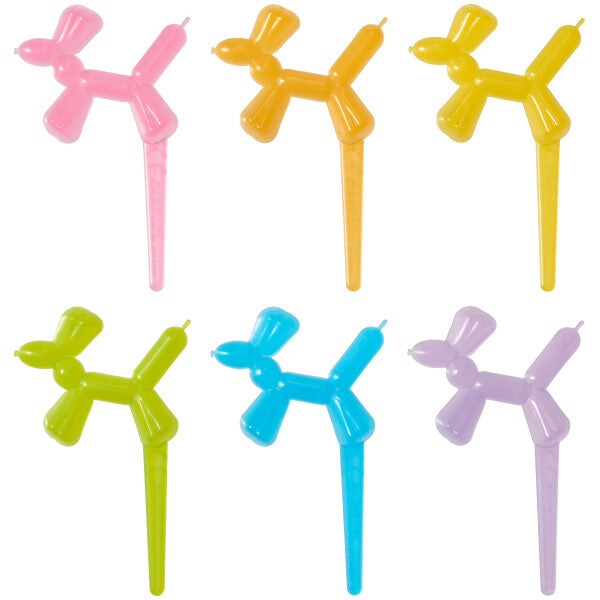 Balloon Animal Assortment DecoPics&#xAE; Cupcake Decoration, 12ct