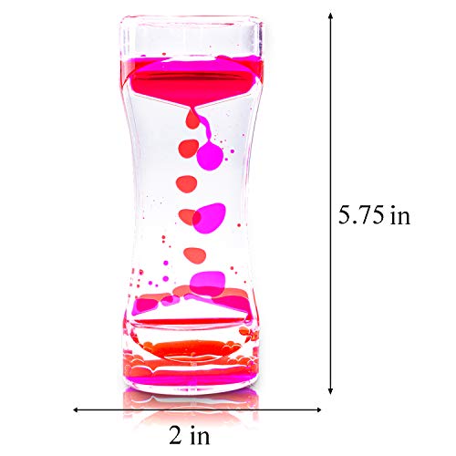 Liquid Motion Bubbler for Sensory Play, Fidget Toy, Children Activity, Desk Top, Assorted Colors (1 Piece)