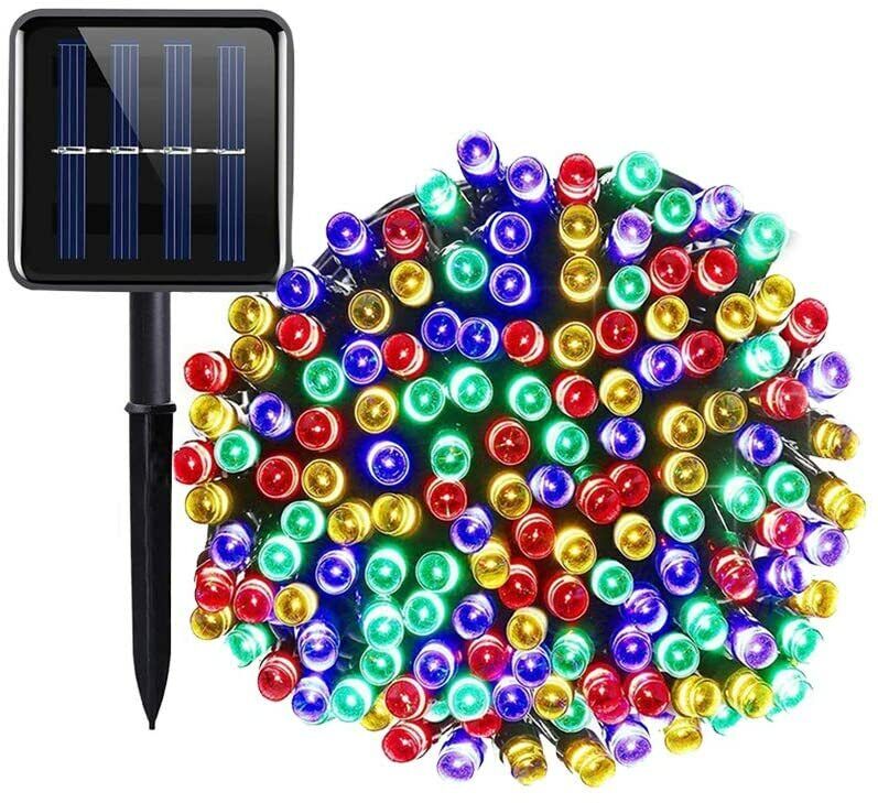 8 Modes Solar Christmas Lights for Outdoor Waterproof Michaels