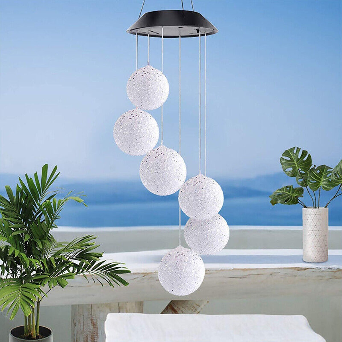 30 Inches Powered LED Wind Chime