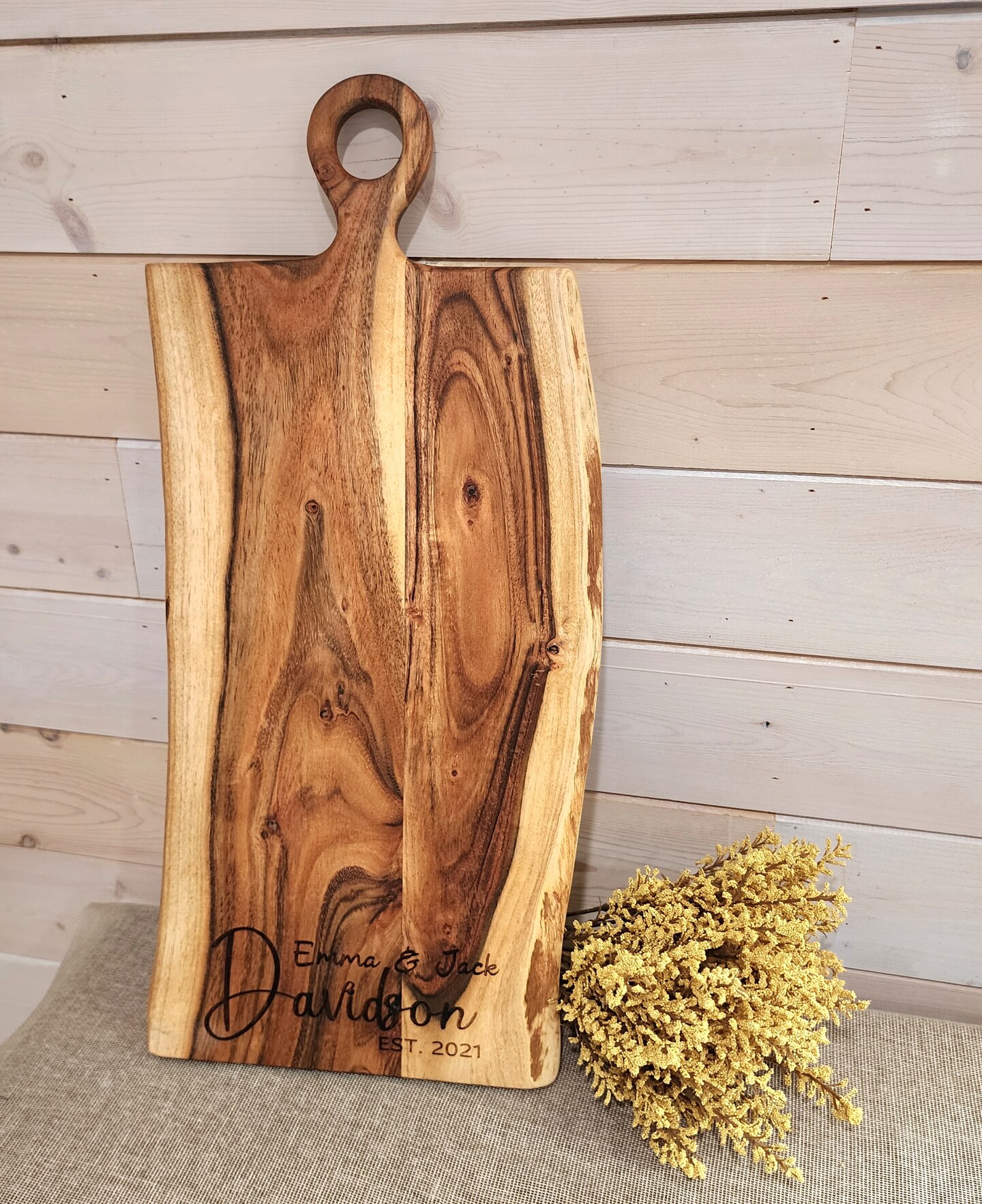 Charcuterie Board Bridal Shower Gift- Personalized Cutting Board