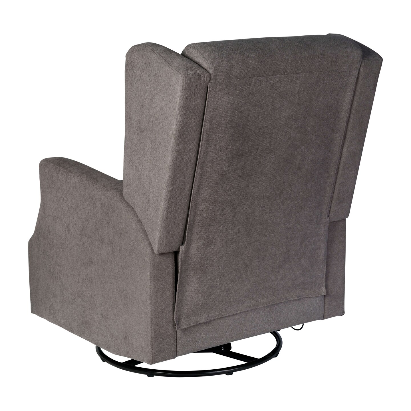Merrick Lane Abby 3-in-1 Wingback Manual Recliner Rocker Swivel Glider Chair