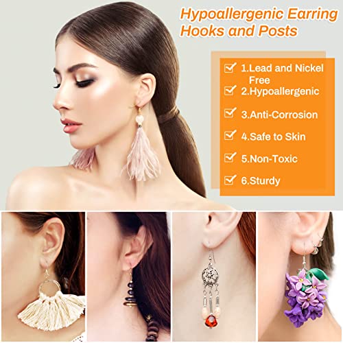 Hypoallergenic Earring Making, 2682Pcs Earring Supplies for