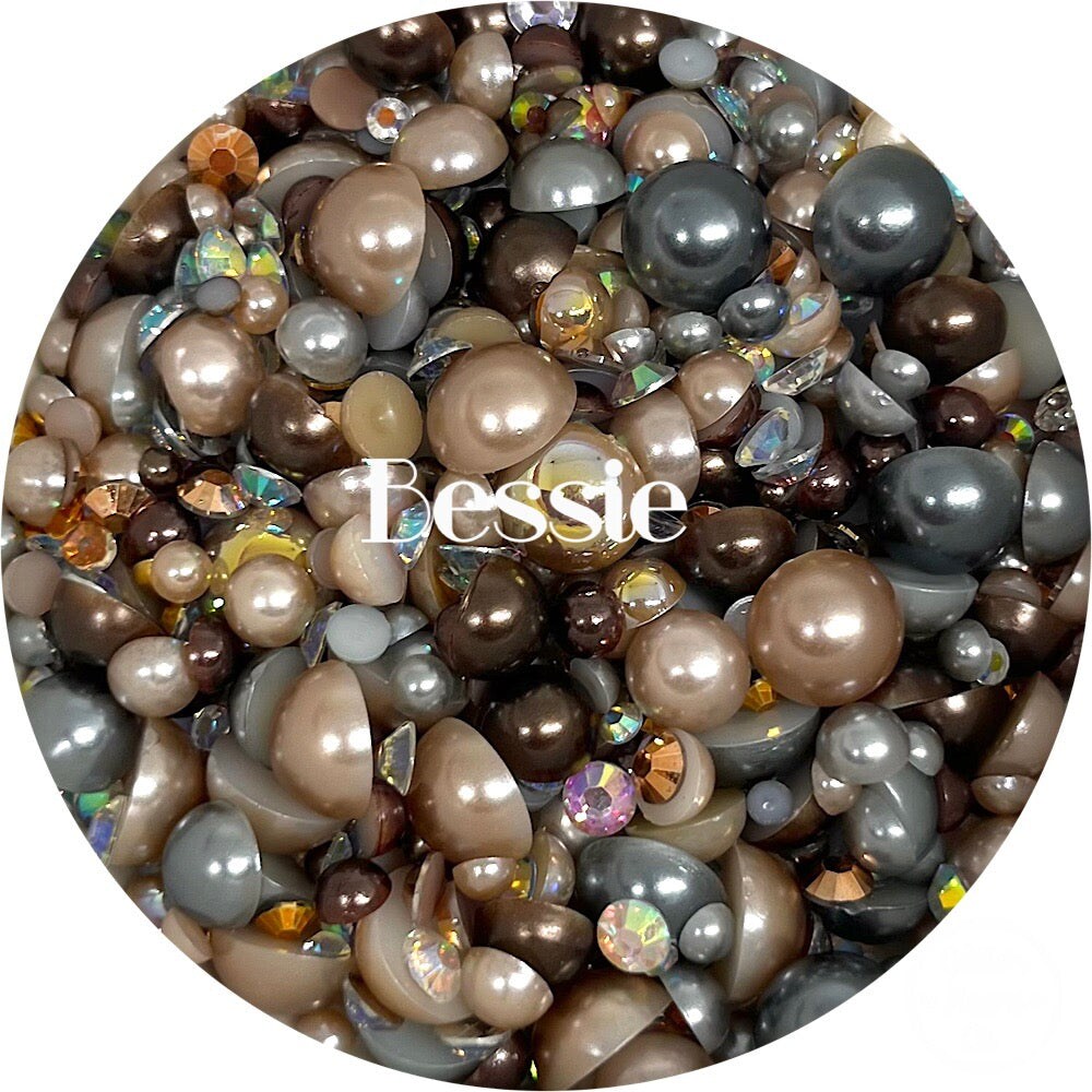 Flatback Pearl Mix - Bessie by Glitter Heart Co.&#x2122;