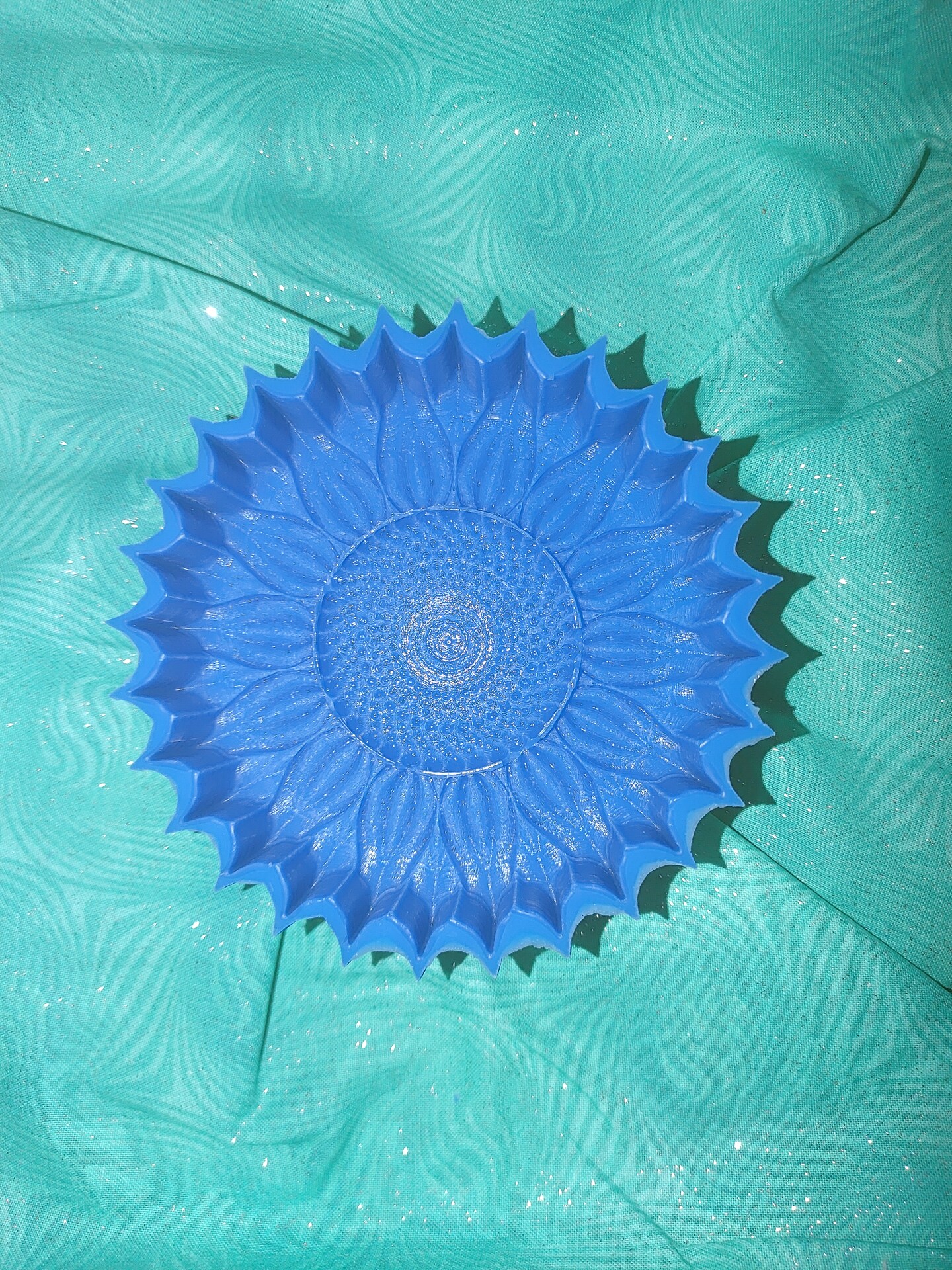 Sunflower 4.25&#x22; Silicone Freshie Mold