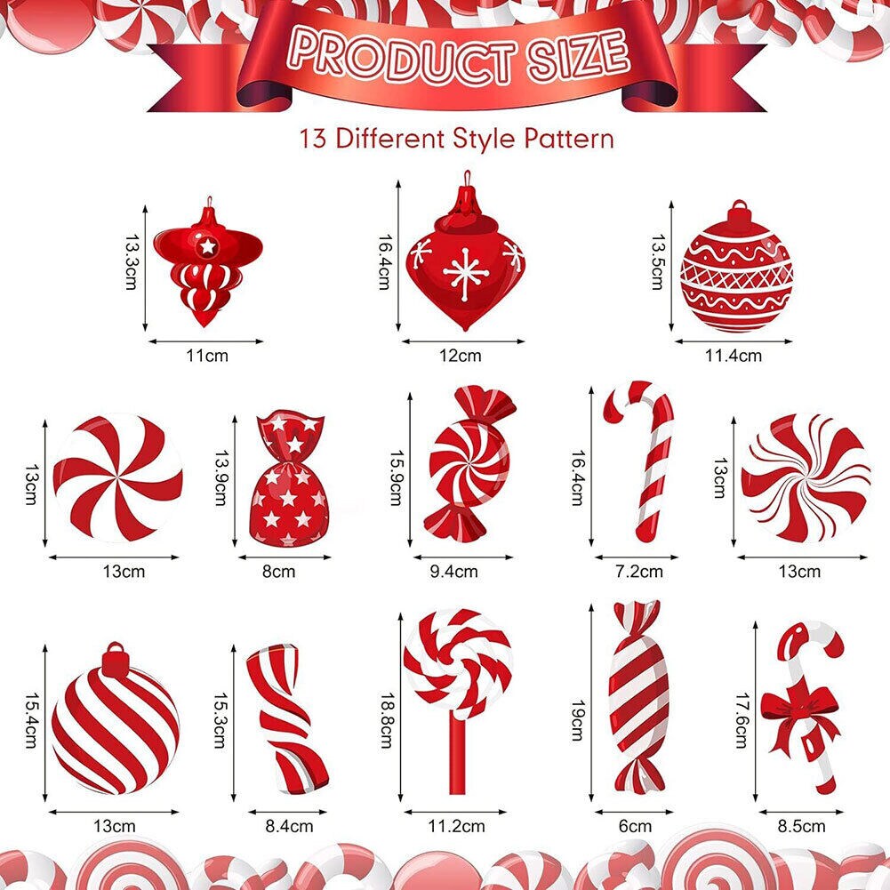 Decorative Hanging Candy Christmas Decor