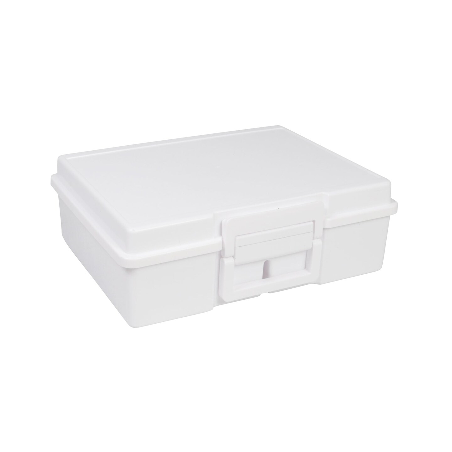 4&#x22; x 6&#x22; Photo Storage Box, White - 16 Inner Organizer Cases