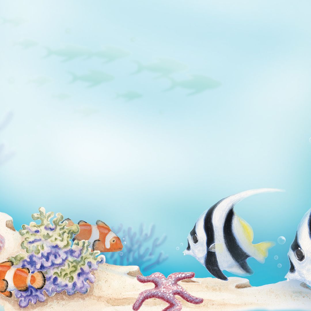 Great Papers! Sea Life Stationery Letterhead, Invitations and Announcements, Printer Friendly, 8.5"x11", 80 Pack