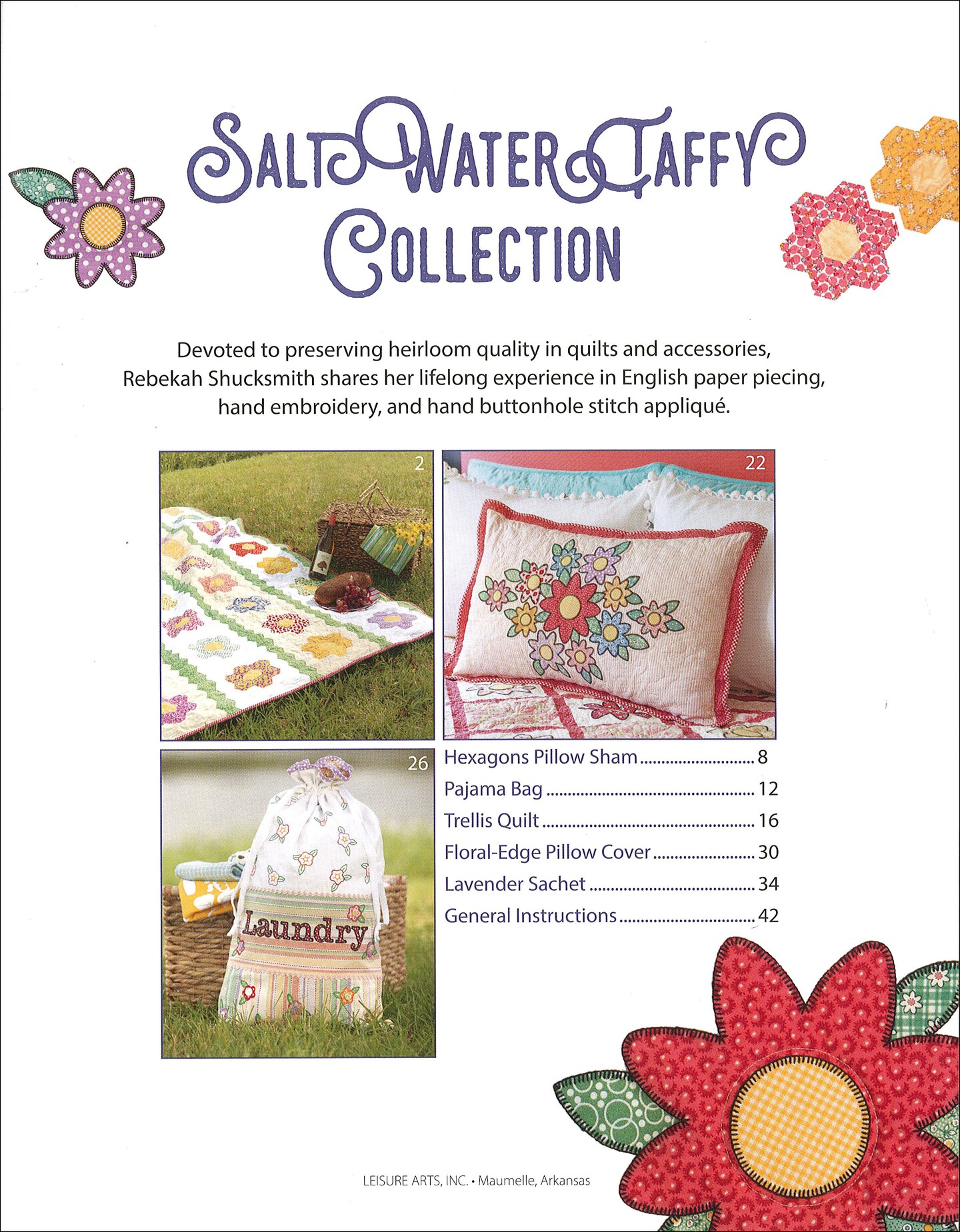 Leisure Arts Salt Water Taffy Collection Crafting Book