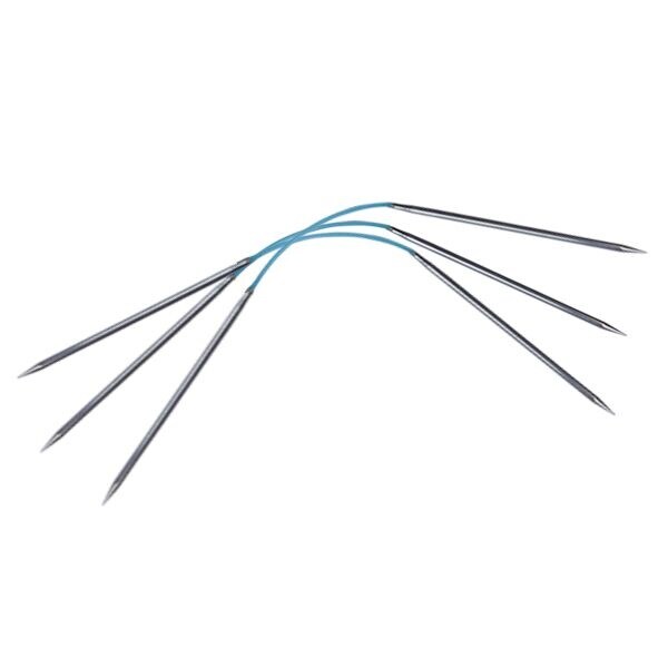 HiyaHiya 8&#x22; SHARP Steel Flyers - Circular/DP Knitting Needles