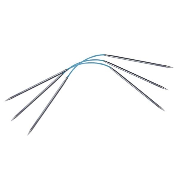 HiyaHiya 8" SHARP Steel Flyers - Circular/DP Knitting Needles - Sizes US 0 to 9