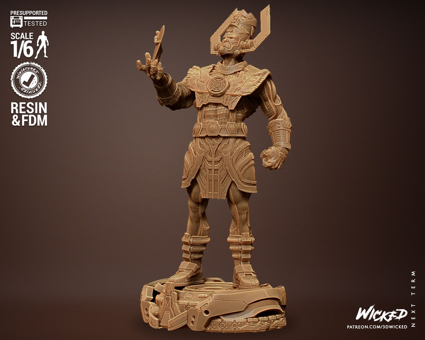 Custom Galactus statue version 2 product 2