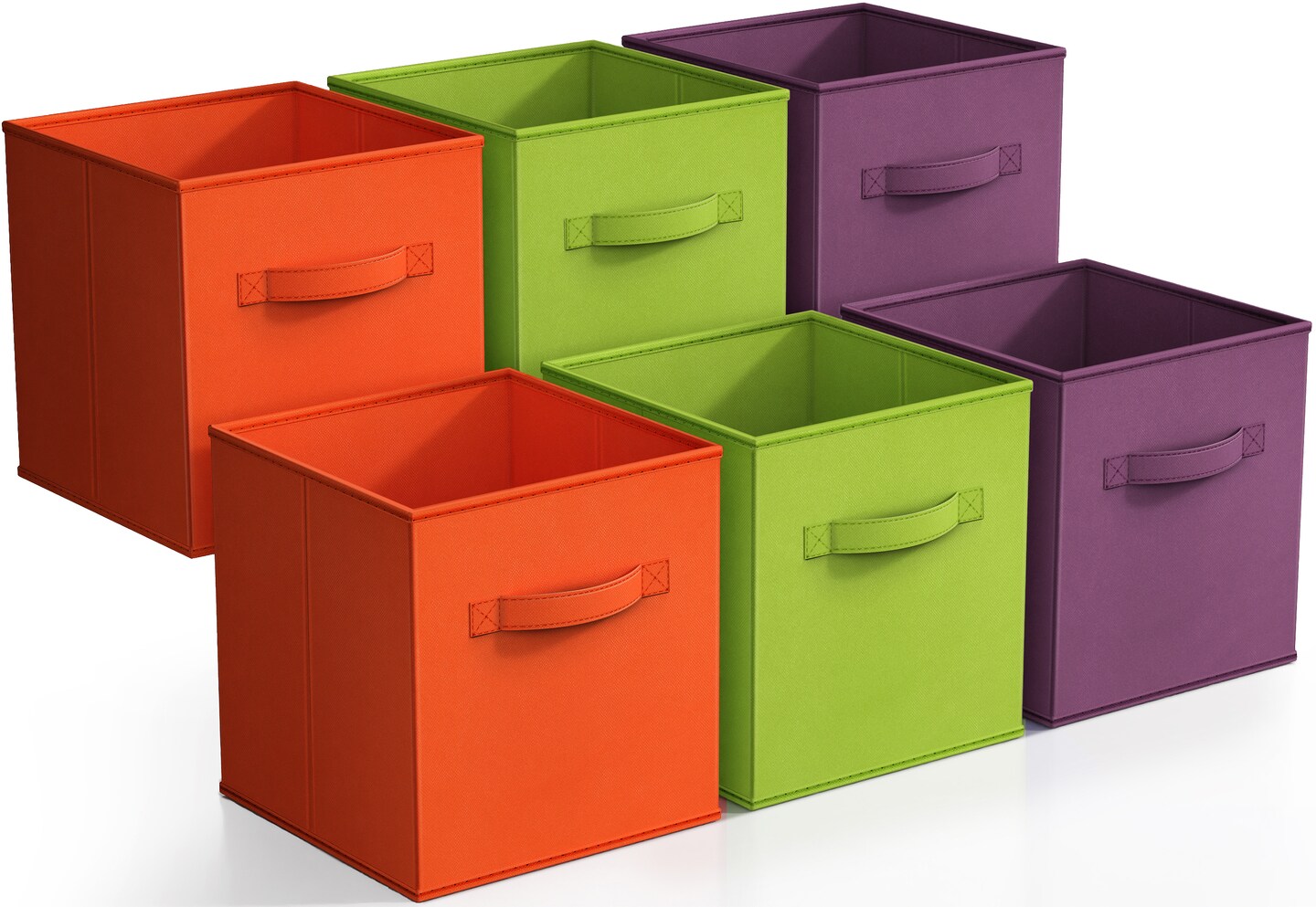 Sorbus Fabric Collapsible Cube Storage Bins Set (6 Pack) Michaels