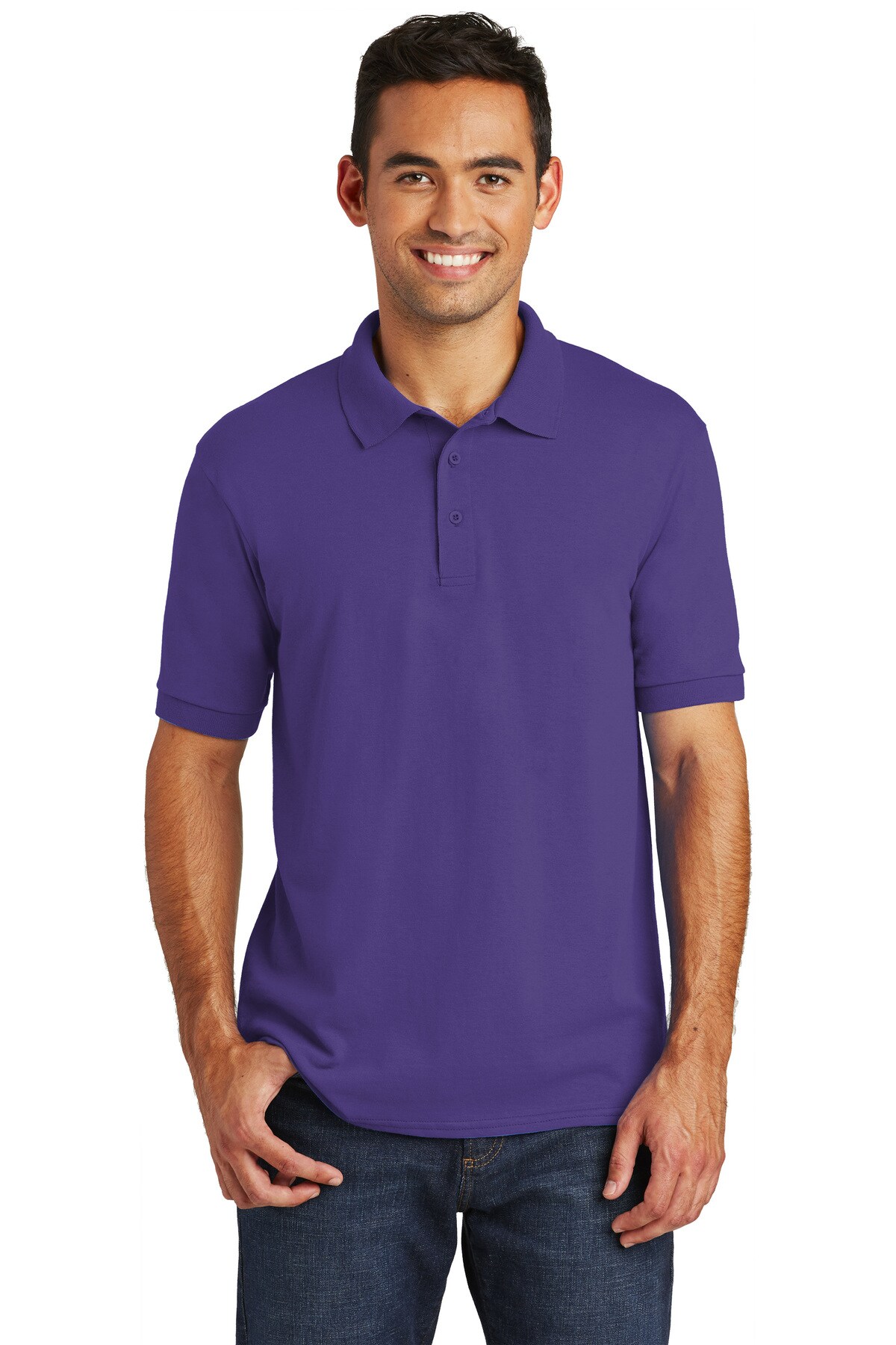 Port &#x26; Company&#xAE; Collared Core Blend Jersey Knit Polo