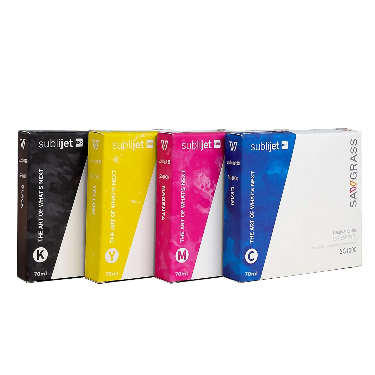 Sawgrass SG1000 SubliJet UHD Extended Inks 4 Pack - 70 ml