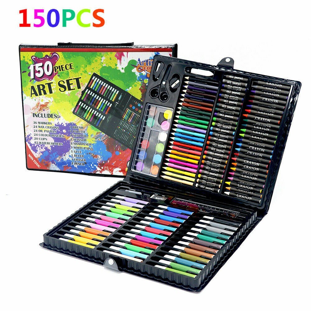 Water Color Pencil Sets, Color Pencil Set 150Pcs Art Drawing