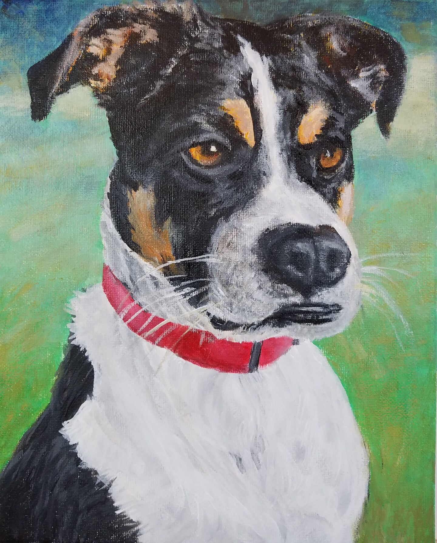 Custom buy Painted Pet Portraits-Acrylic on canvas