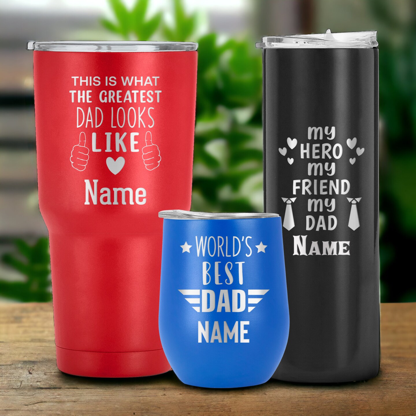 Custom Papa Bear Coffee Mug - Personalized Cup Gifts for Birthday