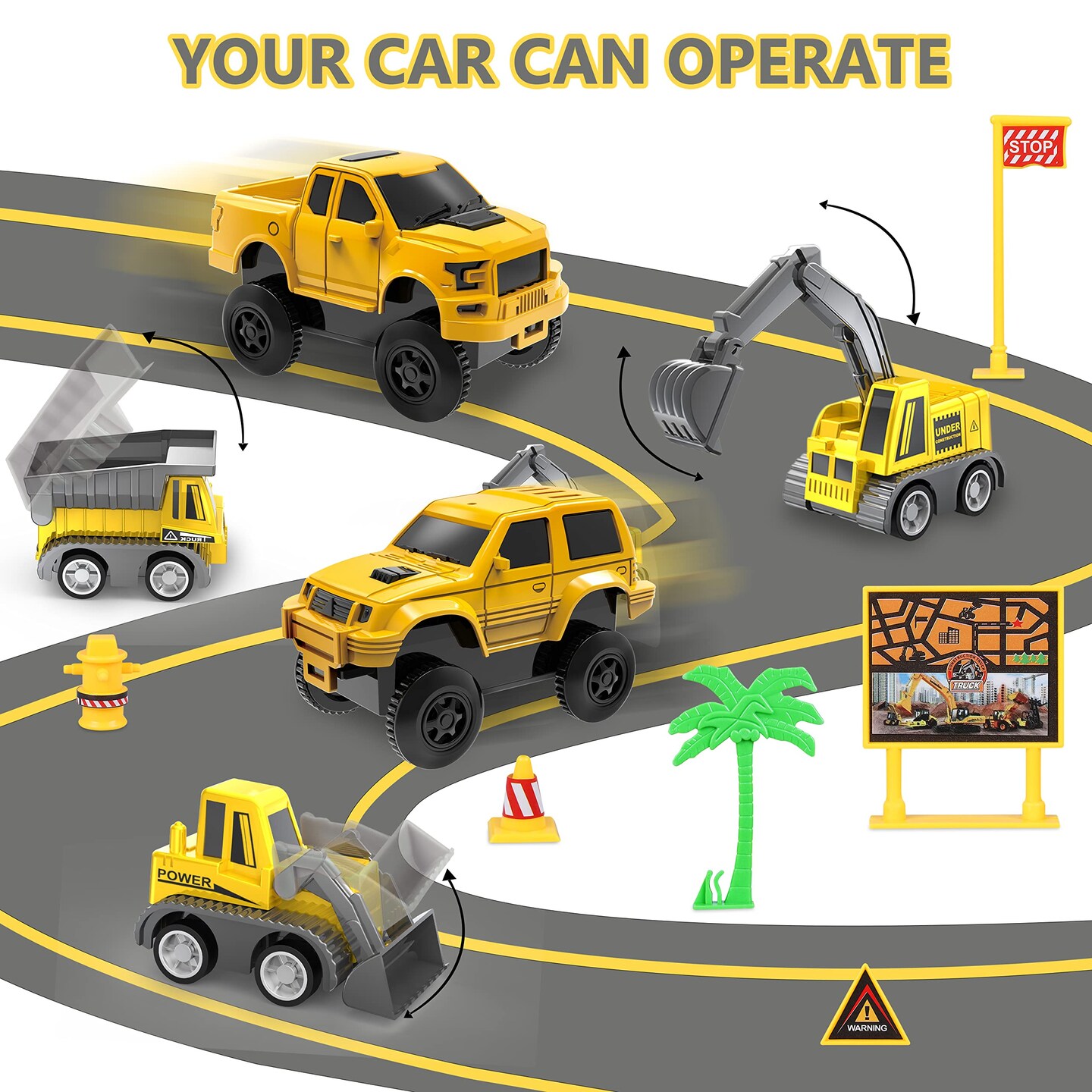 Construction car for kids online