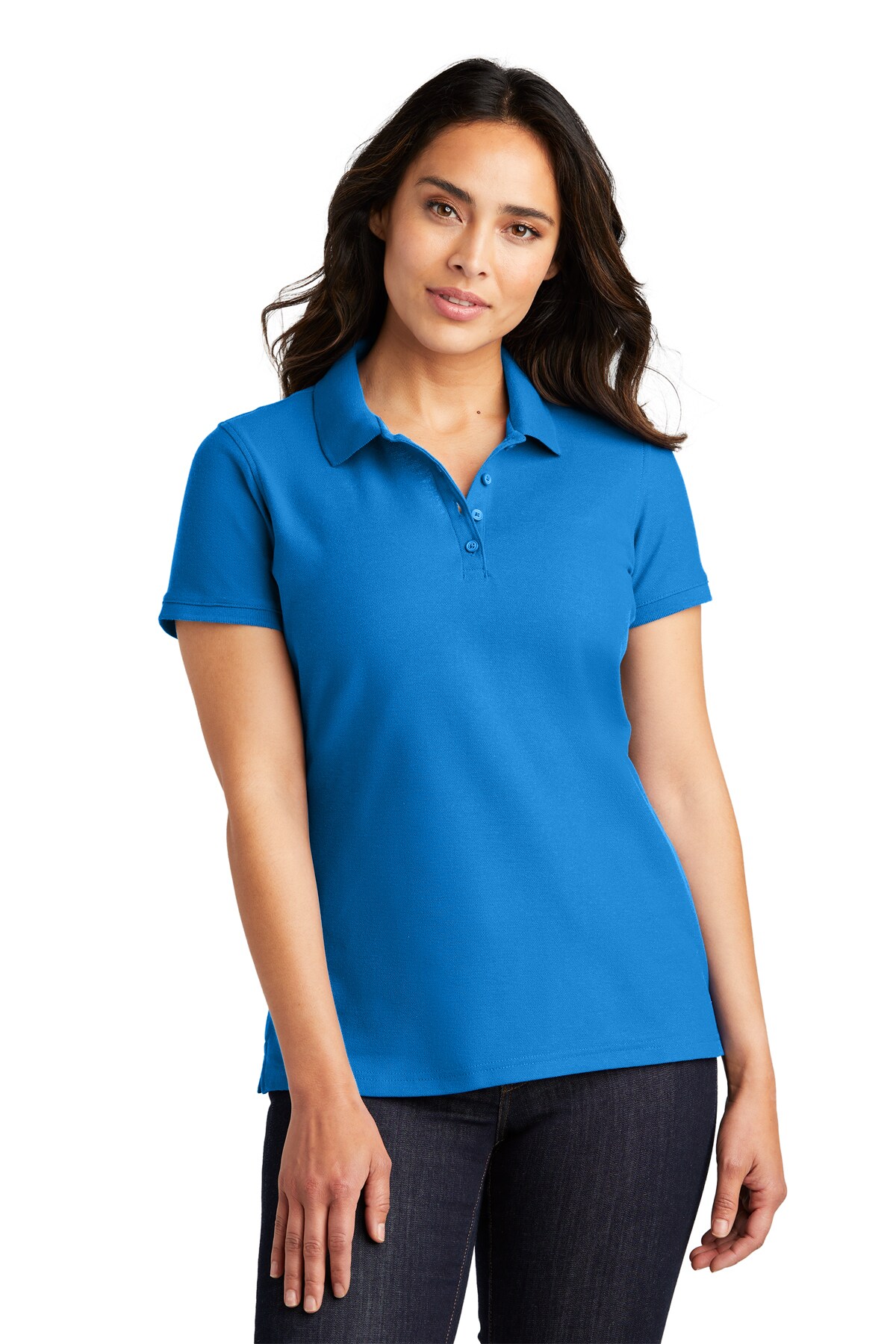Best Ladies Core Classic Pique Polo T-shirt | 4.4-ounce, 60/40 cotton ...