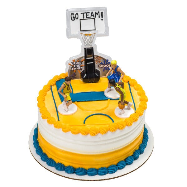 Basketball All Net DecoSet&#xAE; Cake Decoration