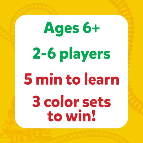 Card Game - Train of Thought, Fun for Family Game Night, Educational Toys, Travel Games for Kids, Teens and Adults, Gifts for Boys and Girls Ages 6, 7, 8, 9 and Up