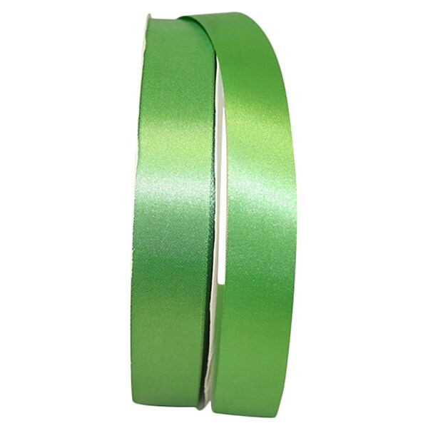 Florist Ribbons --- &#x215E; inch x 100 yards --- Satin / Acetate Supreme Cooler Ribbon -- Emerald Color