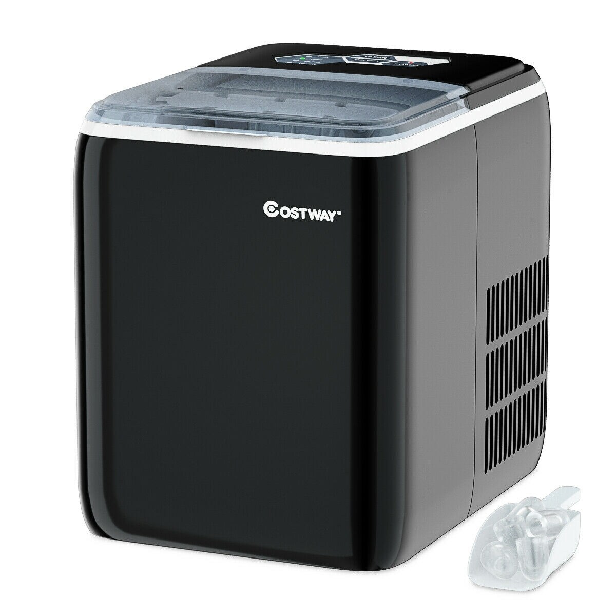 Portable Countertop Ice Maker Machine with Scoop