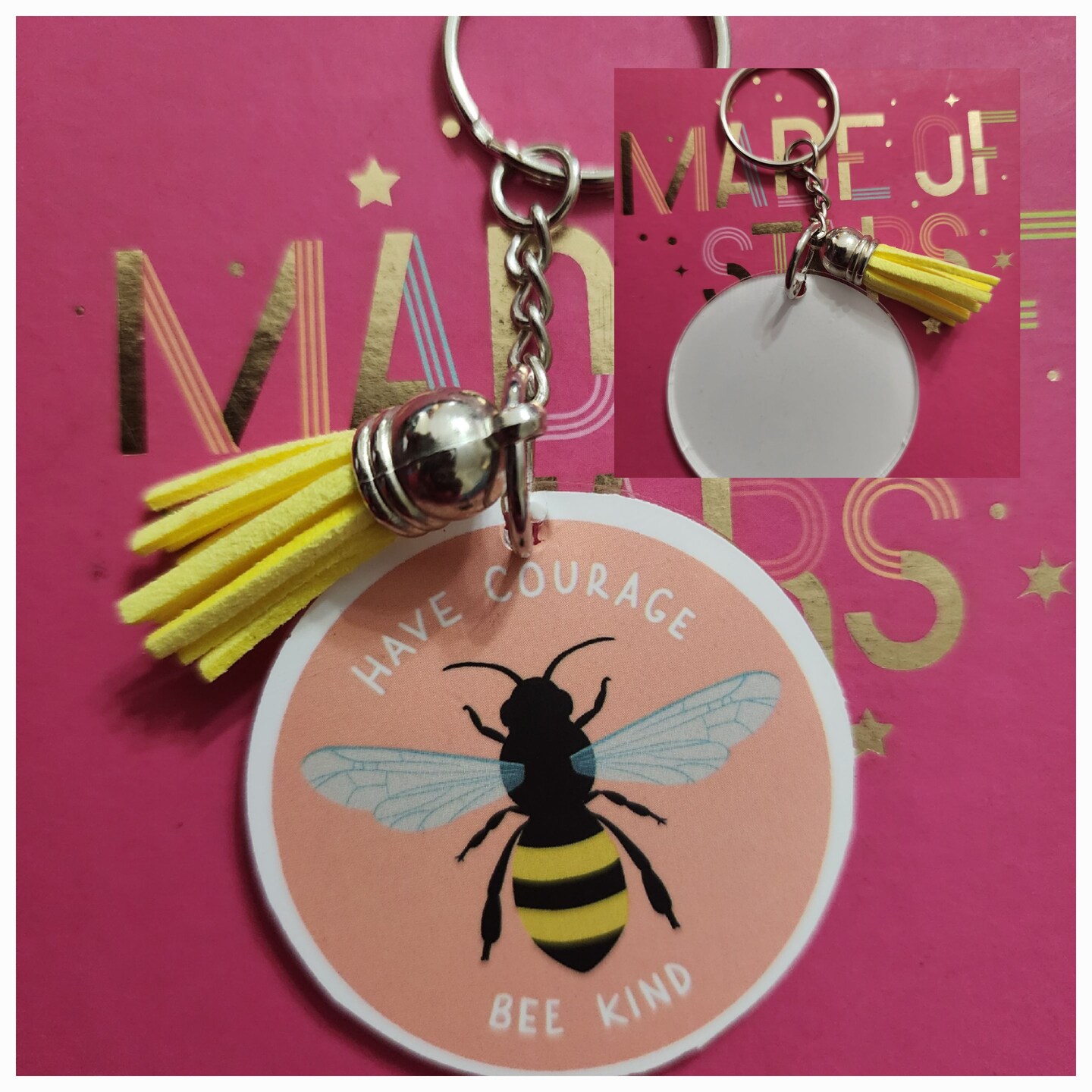 Round Acrylic Keychains | MakerPlace by Michaels