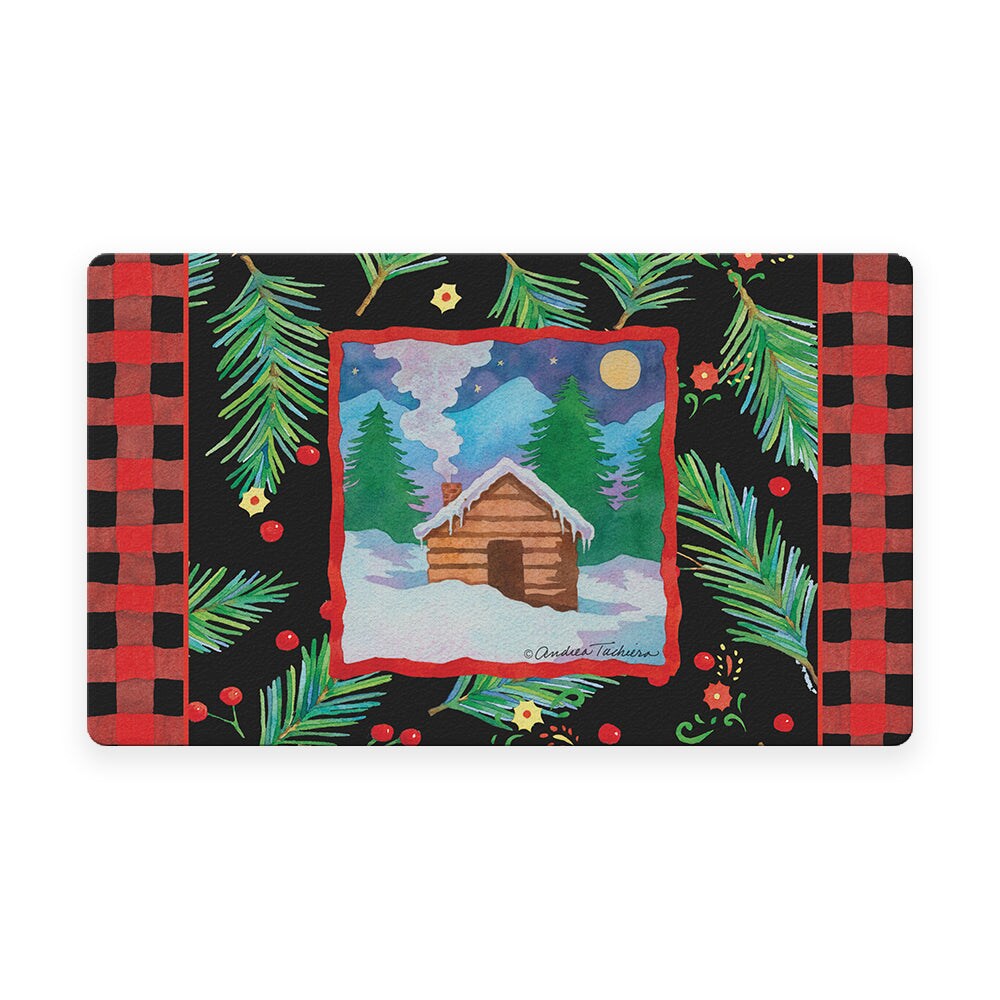 Cozy Cabin Door Mat (18 x 30") Michaels