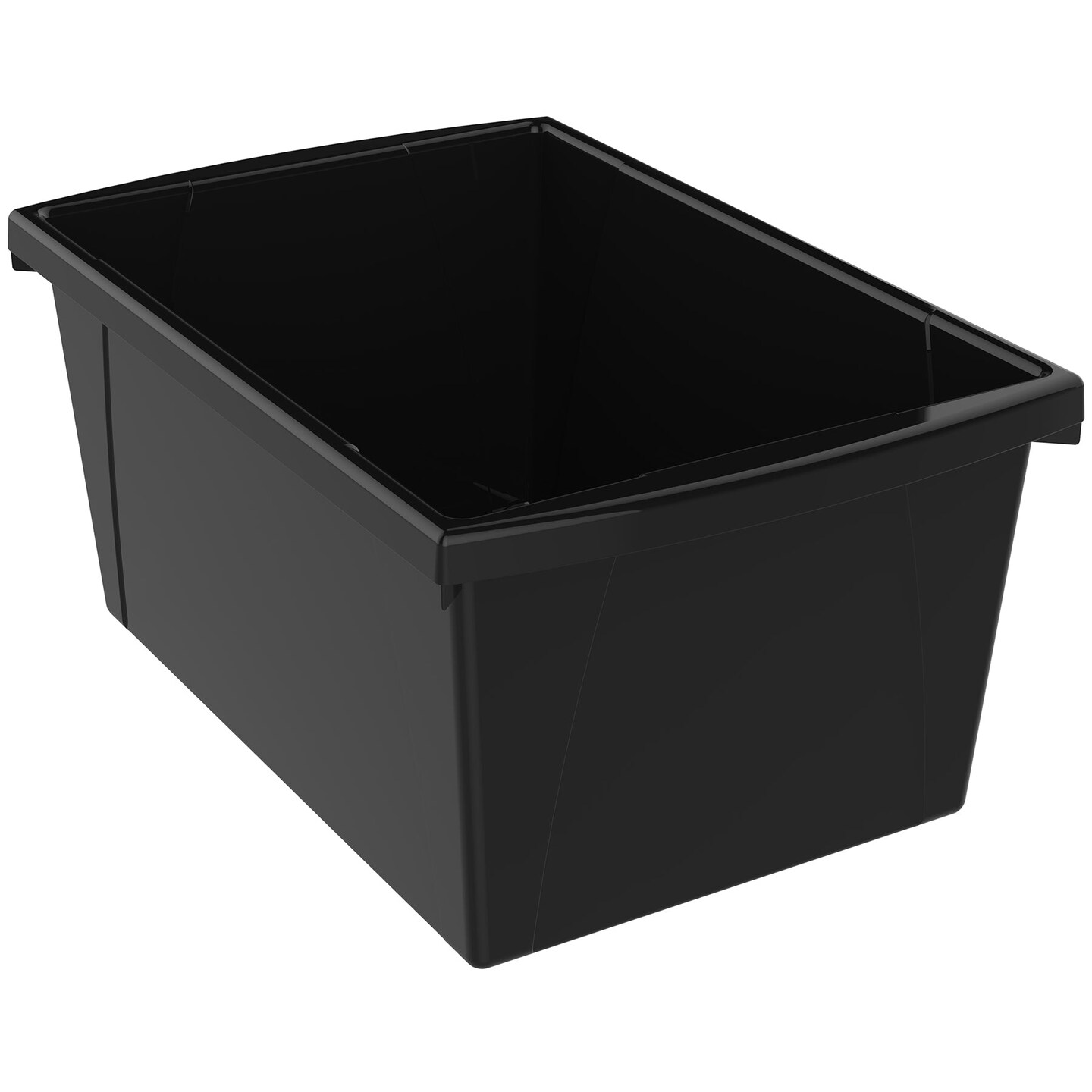 Medium Classroom Storage Bin Black Each