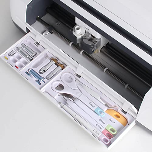 Tool Organizer for Cricut Maker 3 &#x26; Maker, Cricut Blade Storage Accessories and Supplies for Cutting Blades, Cricut Machine Organization and Storage Tools, Knife and Blade Bundle Organizer (Tool Mod)