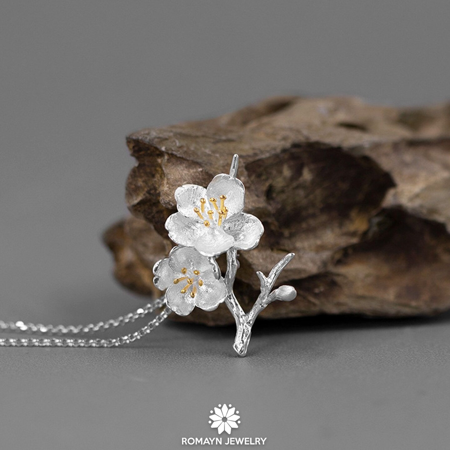 Cherry Blossom Necklace | sylvanspirit