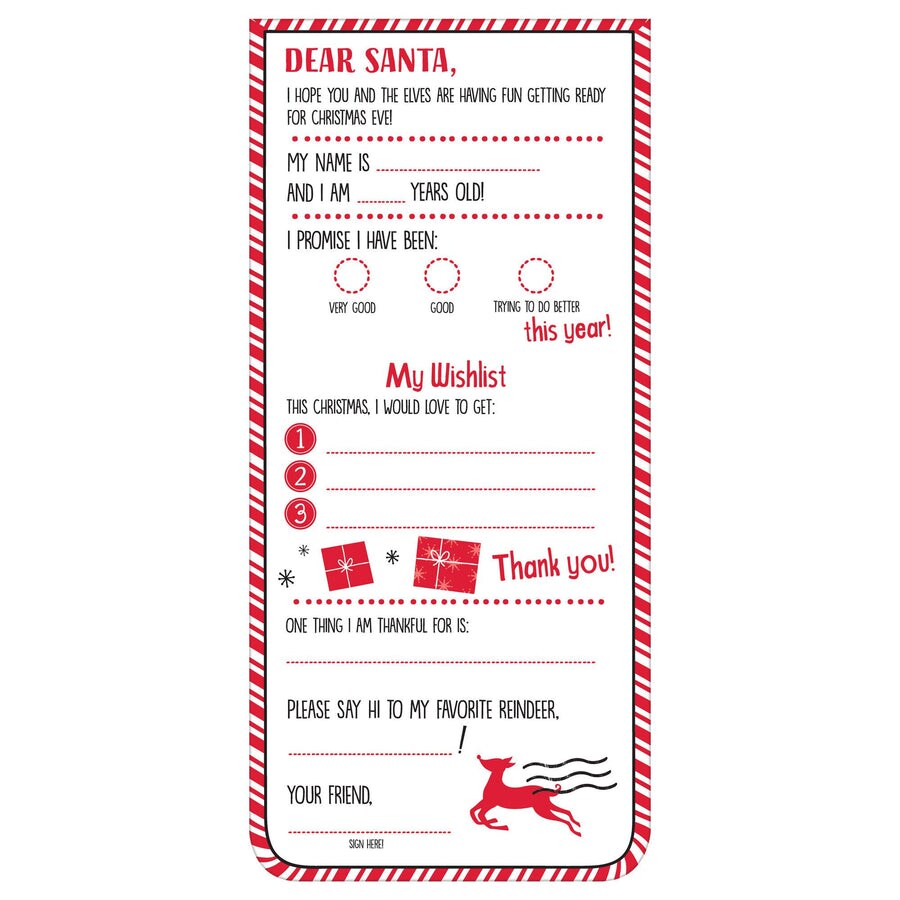 Letter to Santa Kit