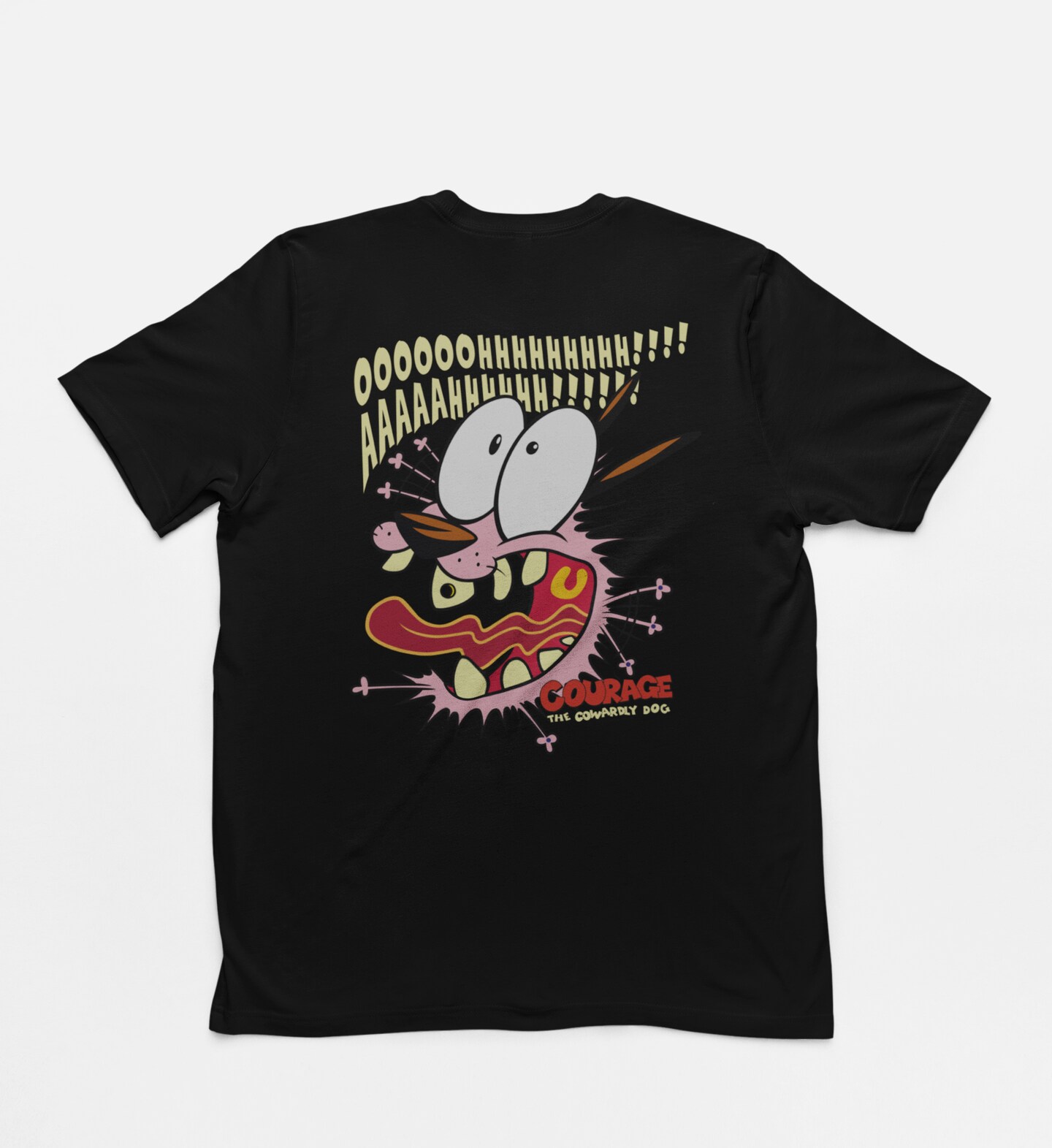 Courage the Cowardly Dog Crewneck T-Shirt | MakerPlace by Michaels