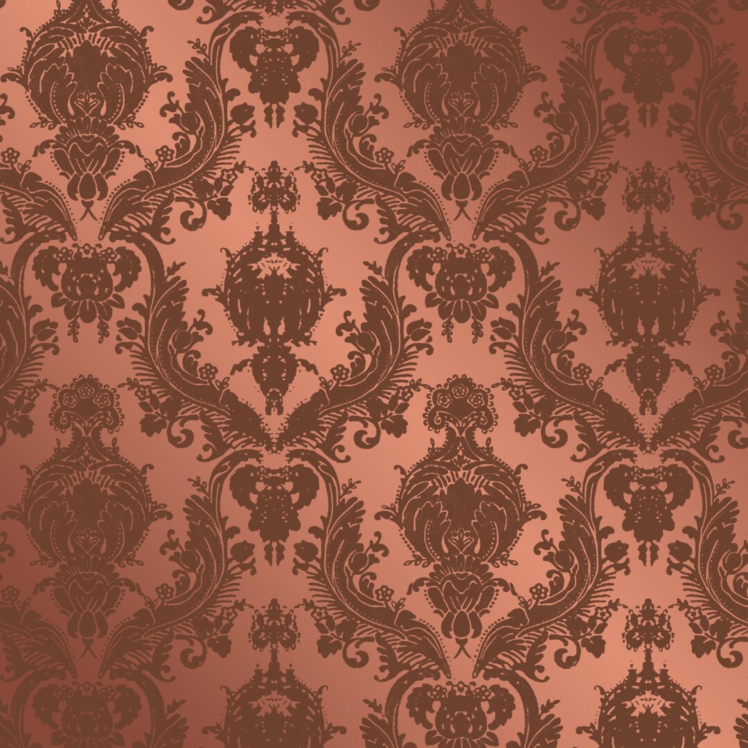 Tempaper &#x26; Co. Damsel Peel and Stick Wallpaper, Ruby, 56 sq. ft.