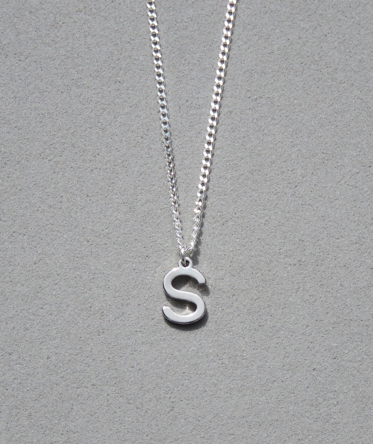Silver Plated Initial S Necklace 226 MakerPlace by Michaels