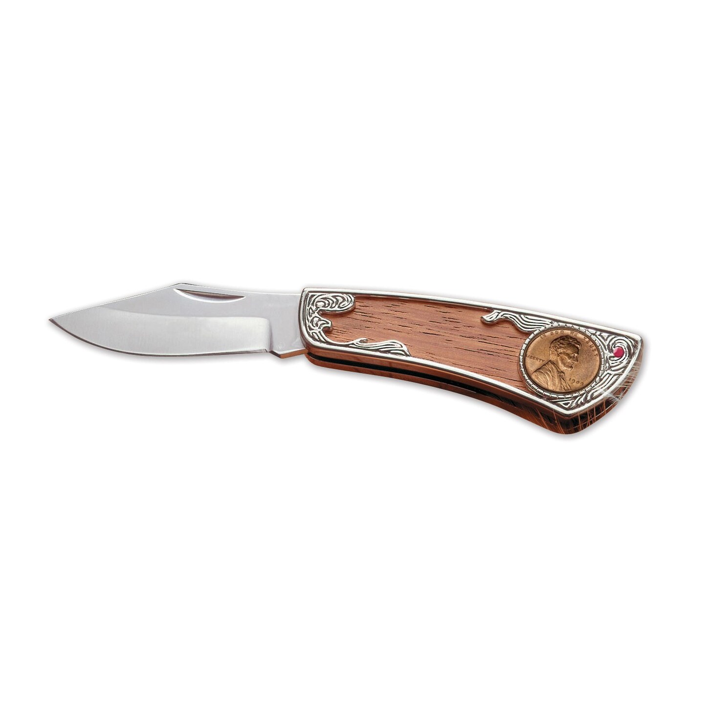1909 &#x22;First-Year-of-Issue&#x22; Lincoln Wheat Penny Pocket Knife