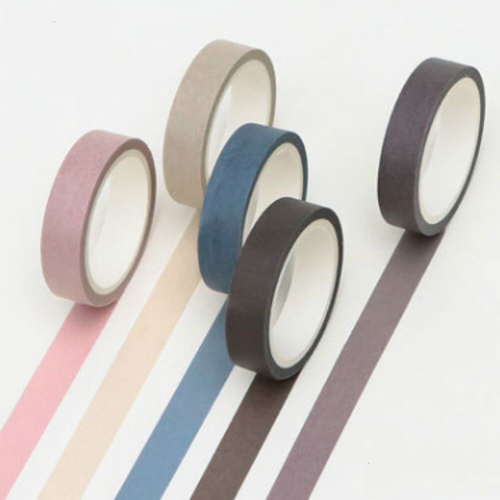 Kitcheniva 5 Writable Rolls Paper Washi Masking Tape DIY Scrapbooking