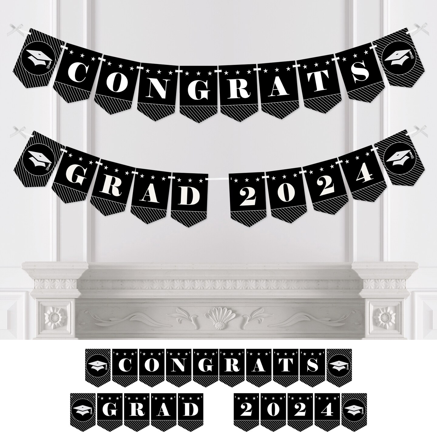 Big Dot Of Happiness Graduation Cheers Graduation Party Bunting