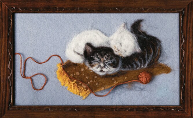 Felting kit &#x22;Idyl&#x22;