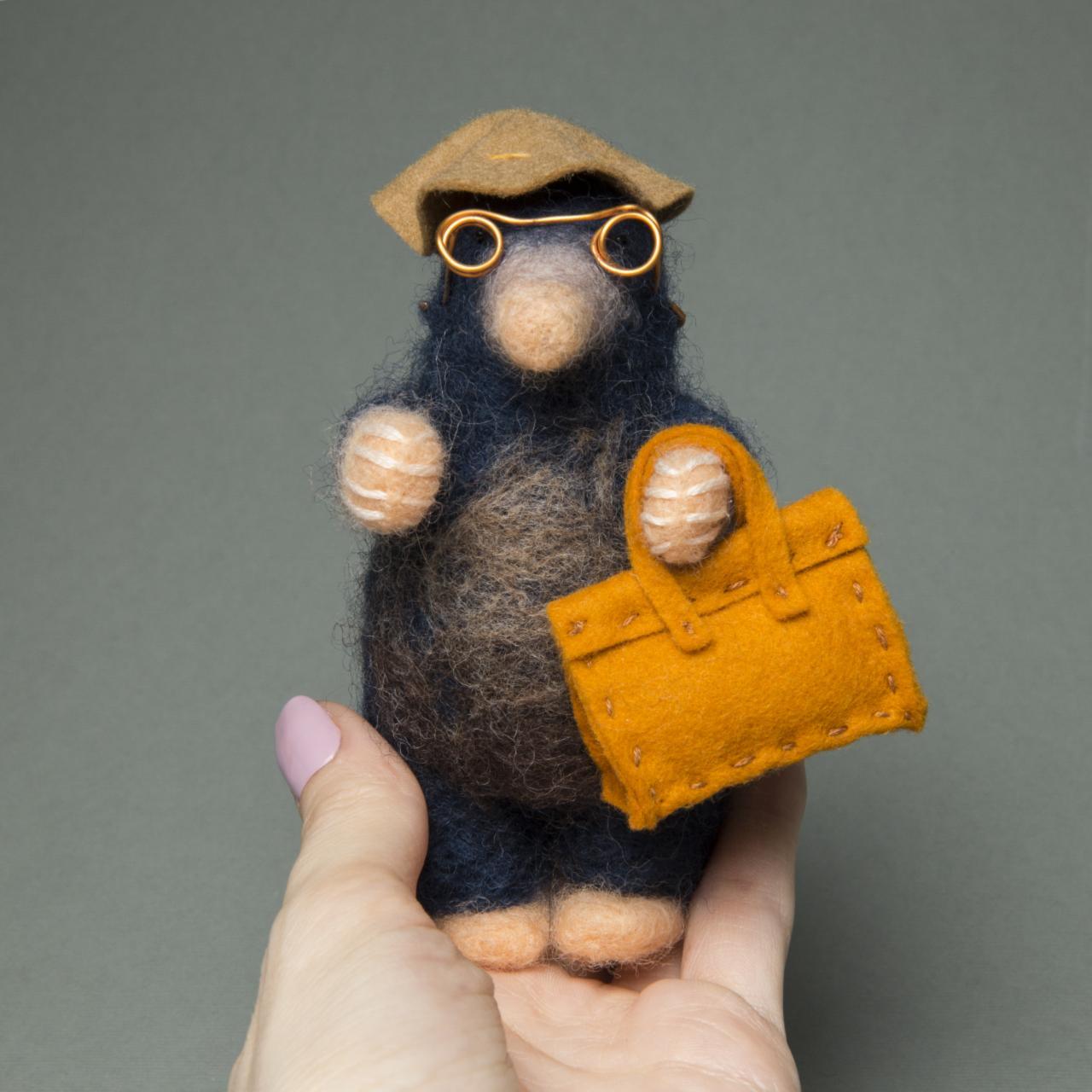 Felting kit &#x22;Small mole&#x22;