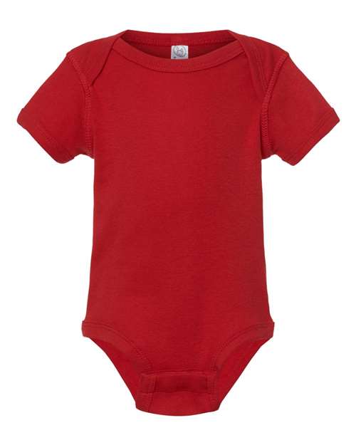 Rabbit Skins&#xAE; Infant Baby Rib Short Sleeve Bodysuit