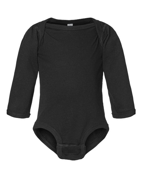 Rabbit Skins&#xAE; Infant Fine Jersey Long Sleeve Bodysuit