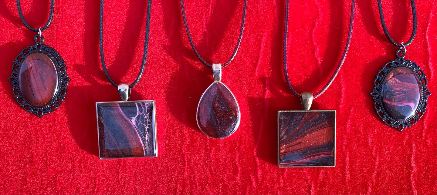 Red Burgundy Collection Necklaces MakerPlace by Michaels