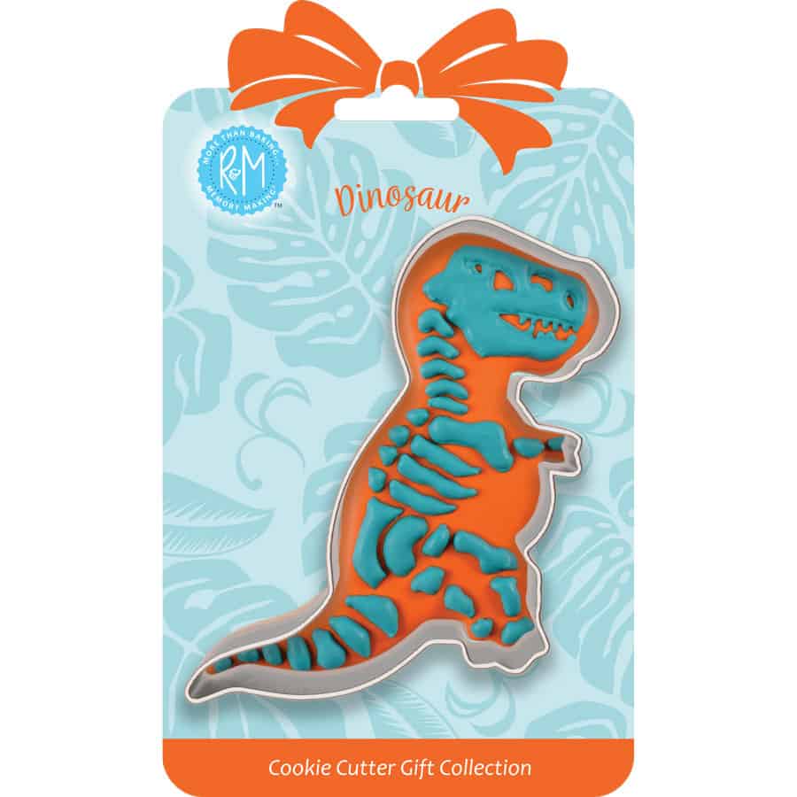 Dinosaur Cookie Cutter 4.75&#x22; Carded